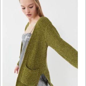 Urban Outfitters (UO) york split front cardigan